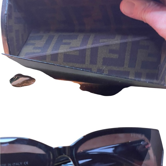Fendi Stylish Brown Sunglasses - Picture 9 of 11
